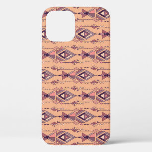 Case-Mate iPhone Case Ethnique tribale : Aztec Mexicain sans couture Vin