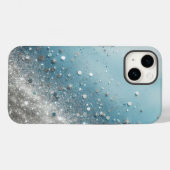 Coques Case-Mate iPhone "Étincelle en bleu La Parties scintillant ultime P (Verso (horizontal))