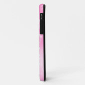 Coques Case-Mate iPhone étincelle Noël fête d'anniversaire rose vif (Dos/Gauche)