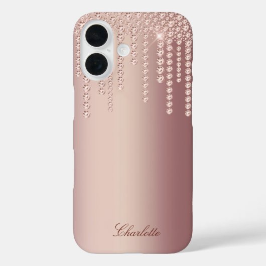 Coques Case-Mate iPhone Étincelle rose (Verso)