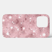 Coques Case-Mate iPhone Étincelle Rose de luxe (Verso (horizontal))