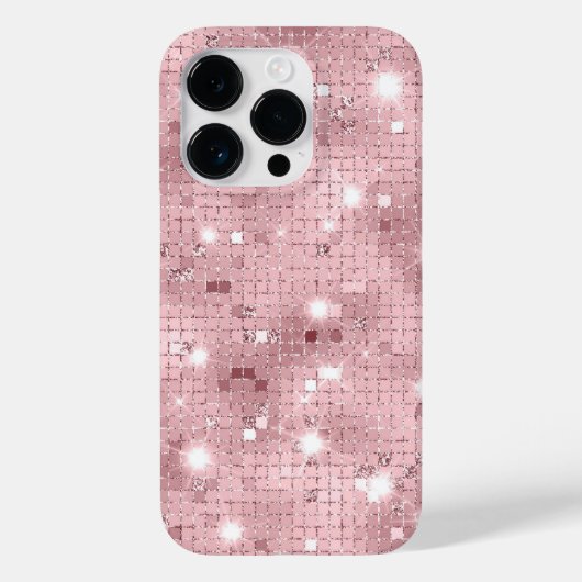Coques Case-Mate iPhone Étincelle Rose de luxe (Verso)