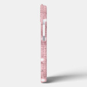 Coques Case-Mate iPhone Étincelle Rose de luxe (Verso / Gauche)