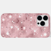 Coques Case-Mate iPhone Étincelle Rose de luxe (Verso (horizontal))