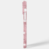 Coques Case-Mate iPhone Étincelle Rose de luxe (Verso / Gauche)