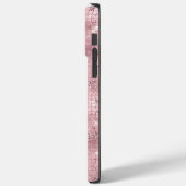 Coques Case-Mate iPhone Étincelle Rose de luxe (Verso / Gauche)