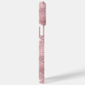 Coques Case-Mate iPhone Étincelle Rose de luxe (Verso / Droite)