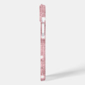 Coques Case-Mate iPhone Étincelle Rose de luxe (Verso / Gauche)