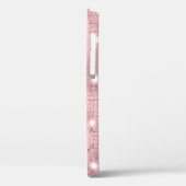 Coques Case-Mate iPhone Étincelle Rose de luxe (Verso / Gauche)