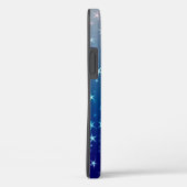 Coques Case-Mate iPhone Étincelles de Noël Stars Ciel bleu (Verso / Droite)