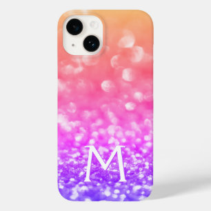 Coque Pour iPhone 14 Étincelles Monogrammes