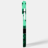 Coques Case-Mate iPhone Étincelles vertes Shamrock Saint Patrick' Day Mono (Verso / Gauche)