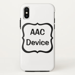 Case-Mate iPhone Case étiquette AAC noire