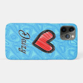 Coques Case-Mate iPhone Étiquette de bagage Daizy (Dos (Horizontal))