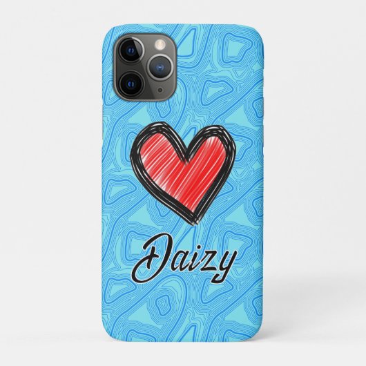 Coques Case-Mate iPhone Étiquette de bagage Daizy (Dos)