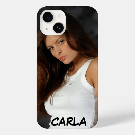 Coques Case-Mate iPhone Étiquette personnalisée pour iphone (Verso)