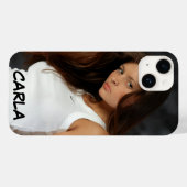 Coques Case-Mate iPhone Étiquette personnalisée pour iphone (Verso (horizontal))