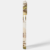 Coques Case-Mate iPhone Étiquette vintage Chardonnay (Verso / Droite)