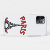 Coques Case-Mate iPhone Étiquettes à bagages (Dos (Horizontal))