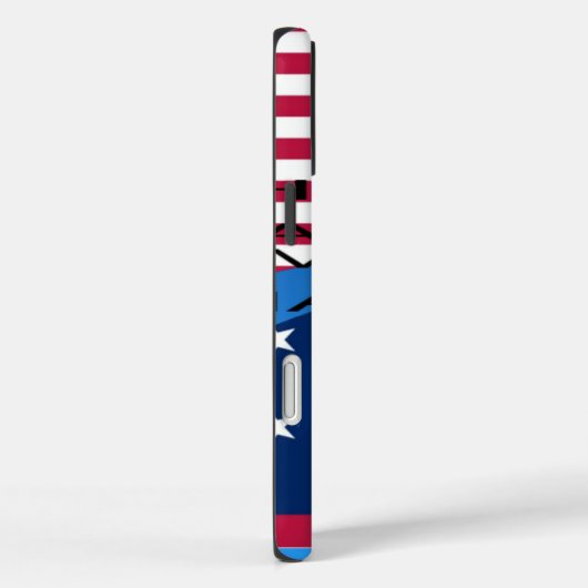 Coques Case-Mate iPhone Étoile américaine Spangle (Verso / Droite)