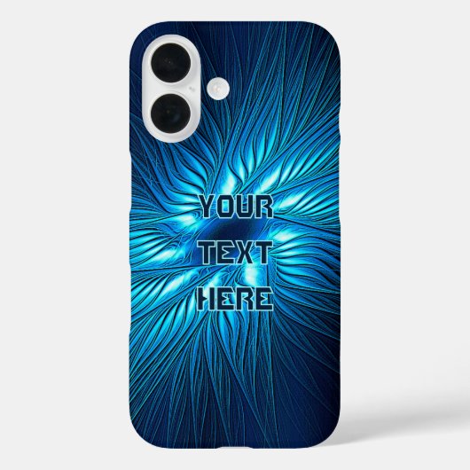 Coques Case-Mate iPhone Étoile bleue sculptée (Verso)