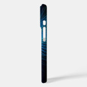 Coques Case-Mate iPhone Étoile bleue sculptée (Verso / Gauche)