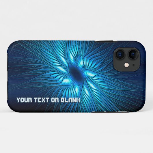 Coques Case-Mate iPhone Étoile bleue sculptée (Dos (Horizontal))