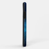 Coques Case-Mate iPhone Étoile bleue sculptée (Dos/Droite)