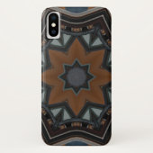 Coques Case-Mate iPhone Étoile Brown Kaleidoscope (Dos)