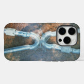 Coques Case-Mate iPhone Étoile d'argent infini (Verso (horizontal))