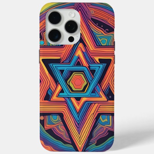 Coques Case-Mate iPhone Étoile de David (Verso)