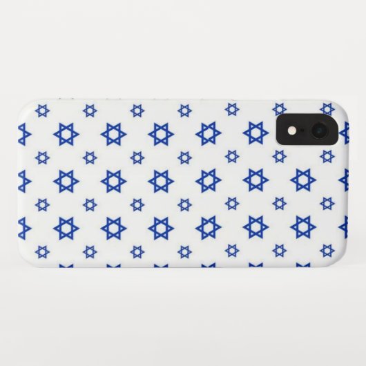 Coques Case-Mate iPhone Étoile de David (Dos (Horizontal))