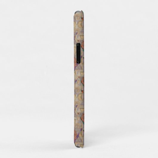 Coques Case-Mate iPhone 'Etoile de David' en cuir et daim (Dos/Droite)