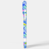 Coques Case-Mate iPhone Étoile de mer aquarelle monogrammée (Verso / Gauche)