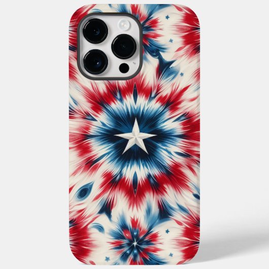Coques Case-Mate iPhone Étoile des États-Unis (Verso)