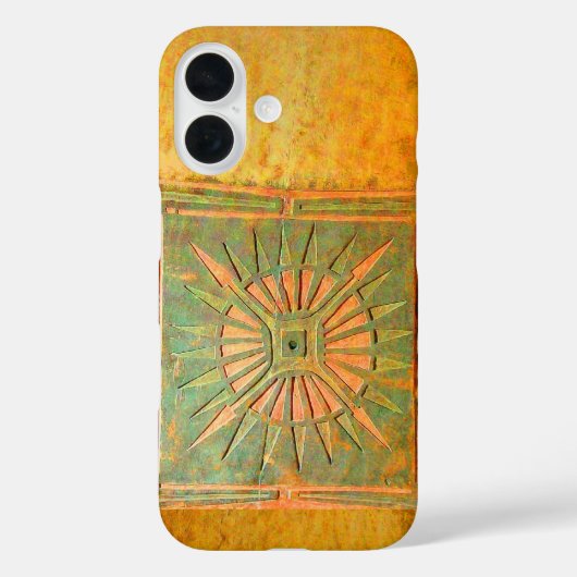 Coques Case-Mate iPhone ÉTOILE DU MATIN, Jaune, Vert Brown (Verso)