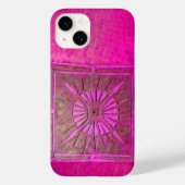 Coques Case-Mate iPhone ÉTOILE DU MATIN, Rose, Noir, Fuchsia (Verso)