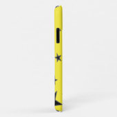 Coques Case-Mate iPhone étoile jaune (Dos/Droite)