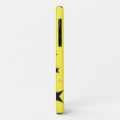Coques Case-Mate iPhone étoile jaune (Dos/Gauche)