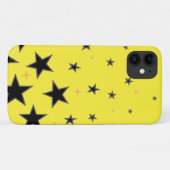 Coques Case-Mate iPhone étoile jaune (Dos (Horizontal))