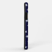 Coques Case-Mate iPhone étoile nom motif bleu (Dos/Droite)