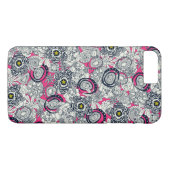 Coques Case-Mate iPhone étoile succulente de chartreuse rose (Dos (Horizontal))