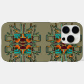 Coques Case-Mate iPhone Étoile tribale (Verso (horizontal))