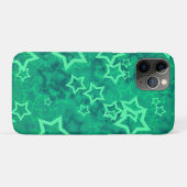 Coques Case-Mate iPhone Étoile Verte (Dos (Horizontal))