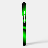 Coques Case-Mate iPhone Étoile verte de l'espoir (Verso / Gauche)