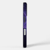 Coques Case-Mate iPhone Étoile Violette Fractée De David (Verso / Droite)