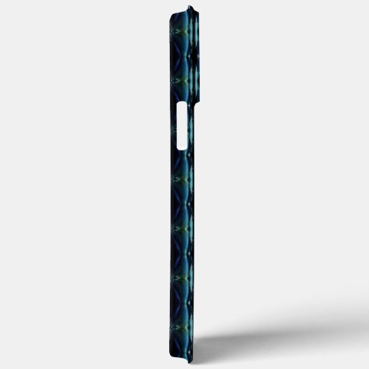 Coques Case-Mate iPhone Etoiles arc-en-ciel bleu vert, Motif Artdeco (Verso / Droite)