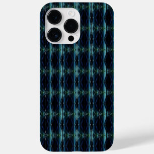 Coque Pour Pour iPhone 14 Pro Max Etoiles arc-en-ciel bleu vert, Motif Artdeco