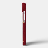 Coques Case-Mate iPhone étoiles brillantes Royal Red (Verso / Gauche)