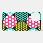 Coques Case-Mate iPhone étoiles cerne un motif continu dans les pop multic (Verso (horizontal))
